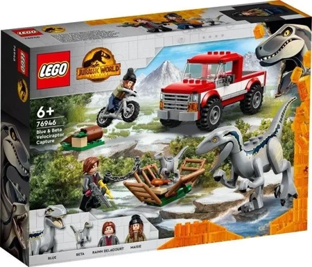 Lego JURRASIC WORLD Schwytanie welociraptorów - Juniors