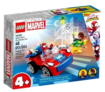 Lego MARVEL 10789 Samochód Spider-Mana i Doc Ock