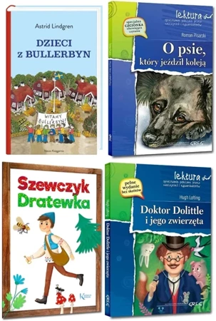 Lektury obowiązkowe Klasa 3 SP ZESTAW ZL - Astrid Lindgren, Irena Szuch-Wyszomirska, Ilon Wi