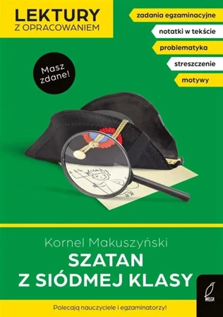 Lektury z opracowaniem. Szatan z siódmej klasy - Kornel Makuszyński