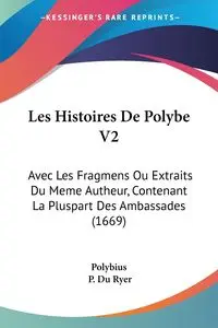 Les Histoires De Polybe V2 - Polybius