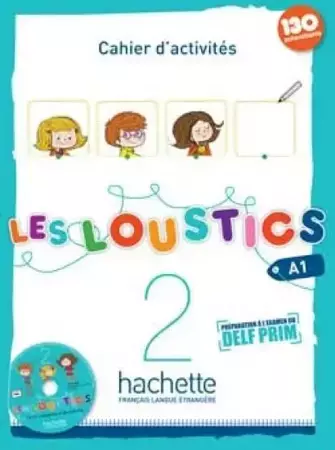 Les Loustics 2 ćwiczenia + CD HACHETTE - Hugues Denisot, Marianne Capouet