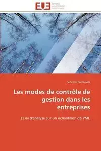 Les modes de contrôle de gestion dans les entreprises - TACHOUOLA-V