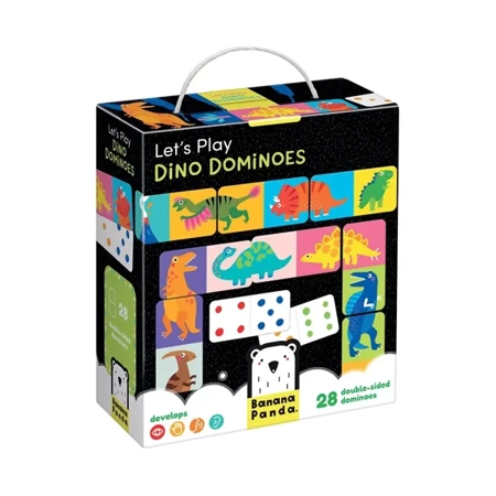 Let's Play. Dino Dominoes - Banana Panda