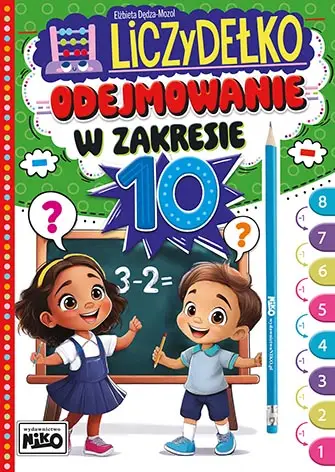 Liczydełko. Odejmowanie w zakresie 10 - Elżbieta Dędza-mozol