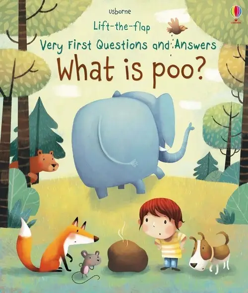 Lift-The-Flap Very First Questions & Answers. What is Poo? - Katie Daynes