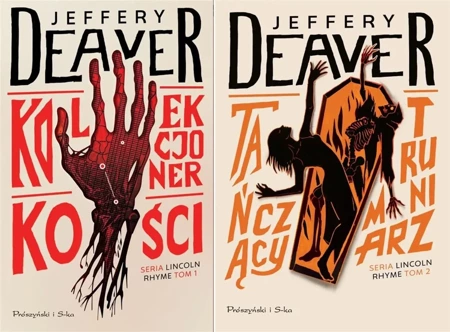 Lincoln Rhyme 1 Kolekcjoner Kości + 2 Tańczący Trumniarz Jeffery Deaver - Jeffery Deaver