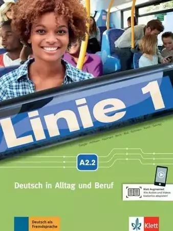 Linie 1 A2.2 pod. z ćwiczeniami + DVD LEKTORKLETT - praca zbiorowa