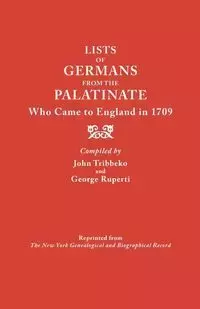 Lists of Germans from the Palatinate Who Came to England in 1709 - Tribbeko John