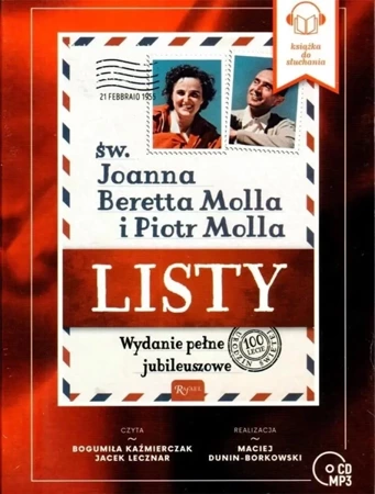 Listy Joanna Beretta Molla i Piotr Molla Audiobook - praca zbiorowa