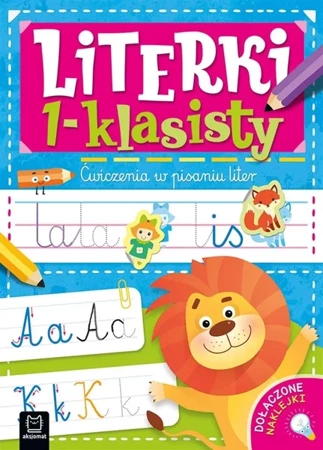 Literki 1-klasisty. Ćwiczenia w pisaniu liter - Agnieszka Bator