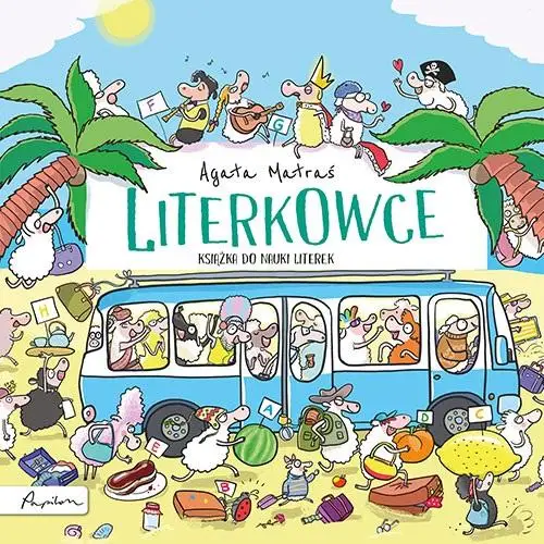 Literkowce (książka do nauki literek) - Agata Matraś