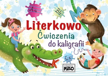 Literkowo. Ćwiczenia do kaligrafii - Wydawnictwo NIKO