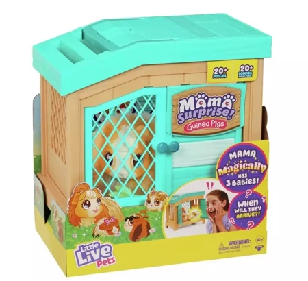 Little Live Pets. Mama Surprise świnka morska. - Cobi