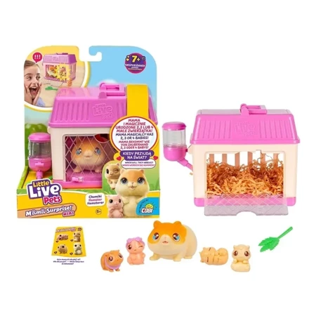 Little Live Pets. Mama surprise mini Chomiczek - Cobi