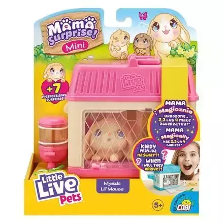 Little Live Pets. Mama surprise mini Króliczek - Cobi