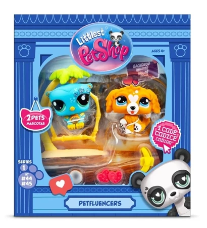 Littlest Pet Shop 2 Figurki Petfluencers LPS00560 1szt.mix - TM TOYS