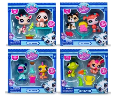 Littlest Pet Shop Zestaw 2 figurek seria 2 mix - TM Toys