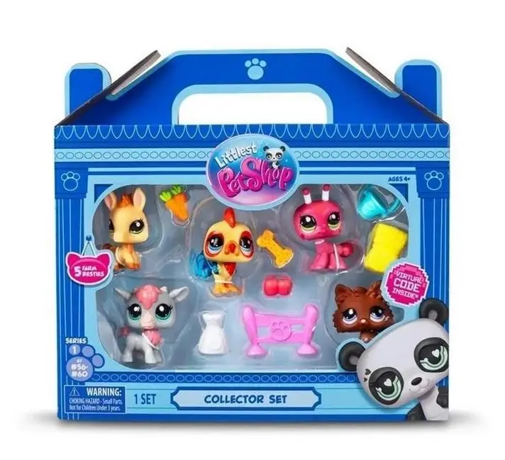 Littlest Pet Shop Zestaw Farma 5 figurek - TM Toys