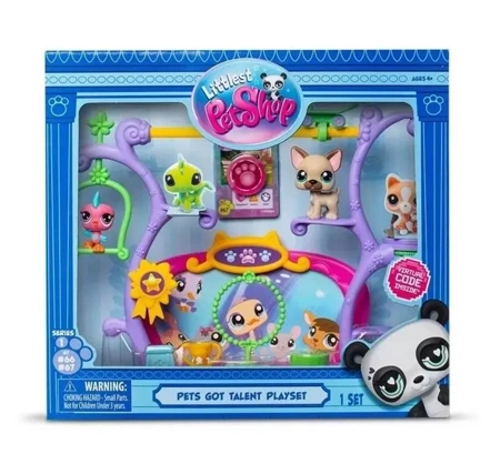 Littlest Pet Shop Zestaw Zwierzaki mają talent - TM Toys