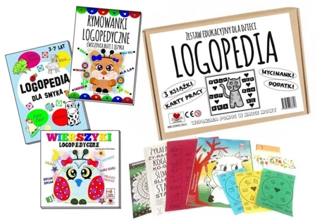 Logopedia. Zestaw edukacyjny dla dzieci - Agnieszka Wileńska