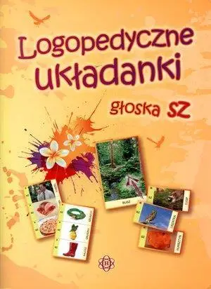 Logopedyczne układanki głoska "sz" teczka - Małgorzata Hinz