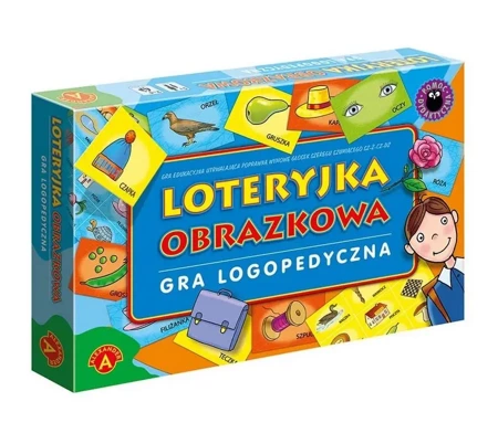 Loteryjka obrazkowa - gra logopedyczna ALEX - Alexander