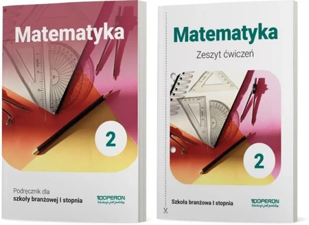 MATEMATYKA 2 PODRĘCZNIK + ZESZYT ĆWICZEŃ OPERON SZKOŁA BRANŻOWA I STOPNIA - Adam Konstantynowicz, Anna Konstantynowicz, Małgo