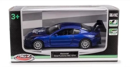 MSZ 1:43 Maserati GranTurismo MC GT4/67355/blue - Daffi