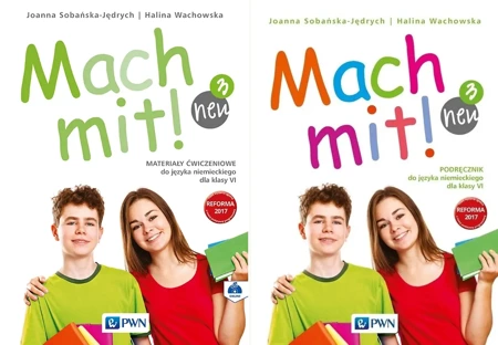 Mach mit! neu 3 PAKIET Materiały ćwiczeniowe + podręcznik PWN - Halina Wachowska, Mieczysława Materniak-Behrens