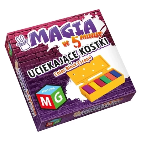 Magia w 5 minut - Uciekające kostki - Multigra