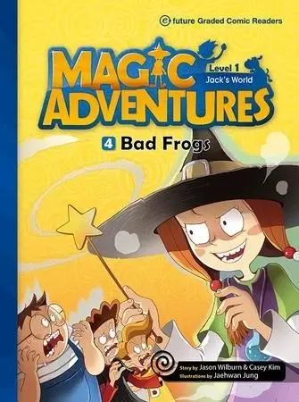 Magic Adventures Level 1 cz.4 Bad Frogs + CD - praca zbiorowa