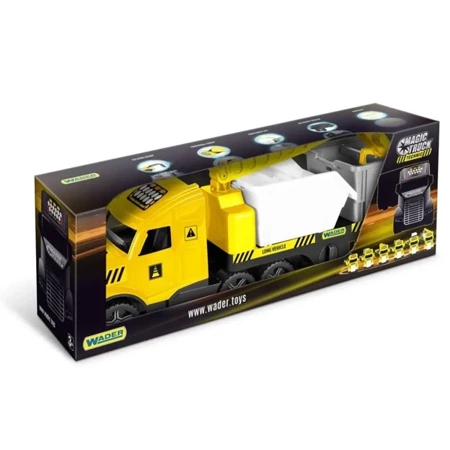 Magic Truck Technic laweta z kontenerami - WADER