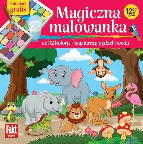 Magiczna malowanka - praca zbiorowa