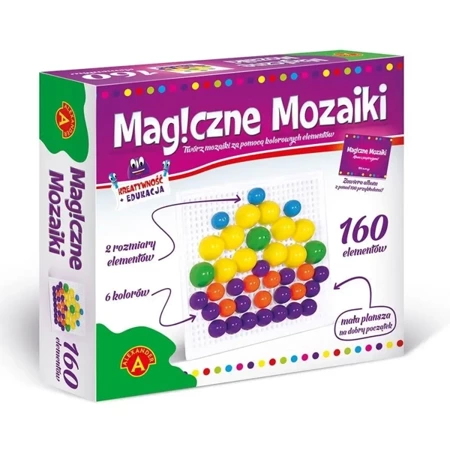 Magiczne mozaiki - Kreatywność i edukacja 160 ALEX - Alexander