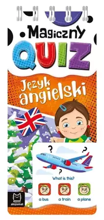 Magiczny quiz. Język angielski. Spirala - Agnieszka Bator