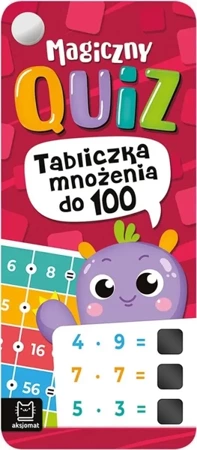 Magiczny quiz. Tabliczka mnożenia do 100. Z nitem - praca zbiorowa