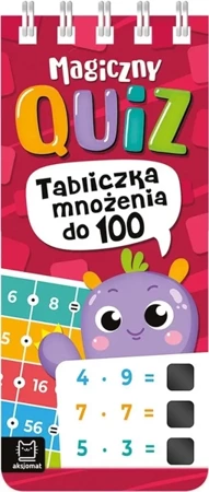 Magiczny quiz. Tabliczka mnożenia do 100 - praca zbiorowa