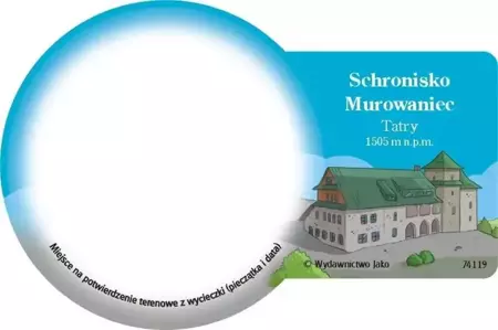 Magnes lodówkowy - Schronisko Murowaniec - Wydawnictwo Jako