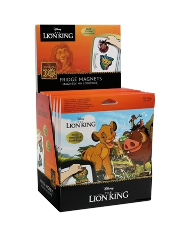 Magnes na lodówkę Lion king 1szt.mix - PATIO