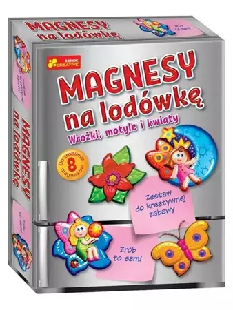 Magnesy Wróżki motyle i kwiaty - Ranok-Creative