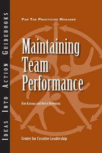 Maintaining Team Performance - Kim Kanaga