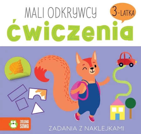 Mali odkrywcy. Ćwiczenia 3-latka - Justyna Tkocz