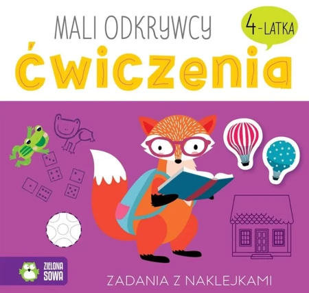 Mali odkrywcy. Ćwiczenia 4-latka - Justyna Tkocz