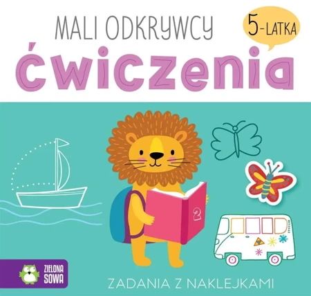 Mali odkrywcy. Ćwiczenia 5-latka - Justyna Tkocz