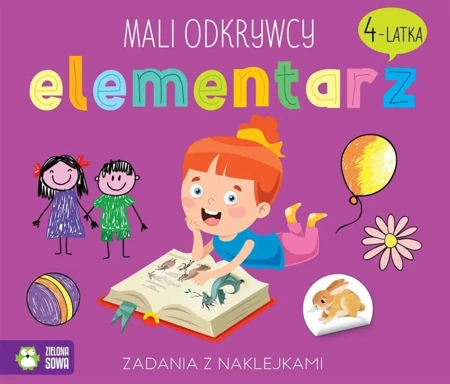 Mali odkrywcy. Elementarz 4-latka - Justyna Tkocz