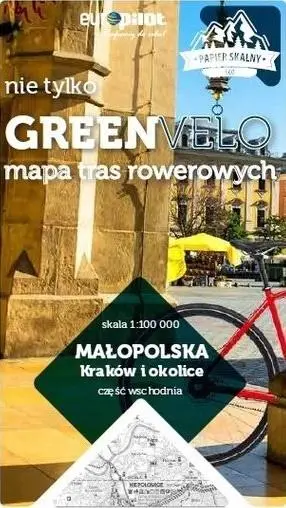 Małopolska. Kraków i okolice-cz.wsch. Mapa tras.. - praca zbiorowa