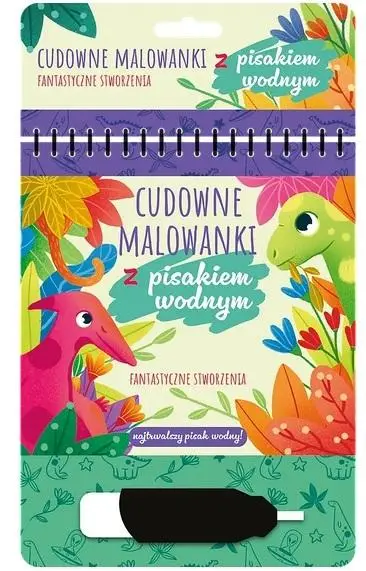 Malowanki z pisakiem wodnym.Fantastyczne stworzeni - Martyna Jelonek