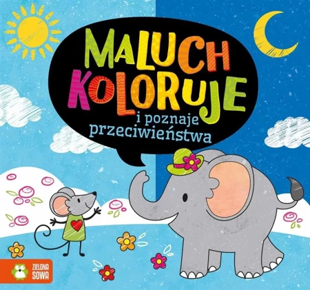 Maluch koloruje i poznaje przeciwieństwa - Natalia Berlik