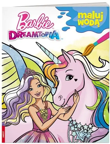 Maluj Wodą. Barbie Dreamtopia - praca zbiorowa